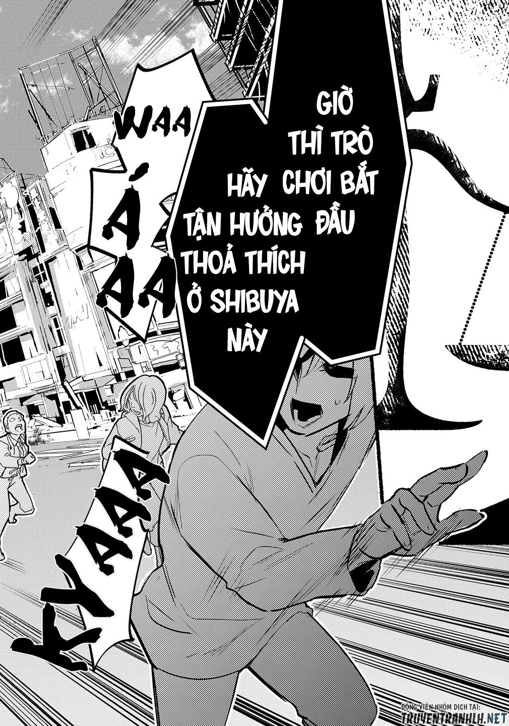 nếu ở thế giới mà dù có làm gì cũng không bị kết tội, bạn sẽ làm gì? chapter 1 12