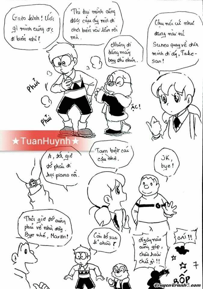 doraemon fan-made : nobita và cuộc phiêu lưu đến hòn đảo bị mất chapter 1 9