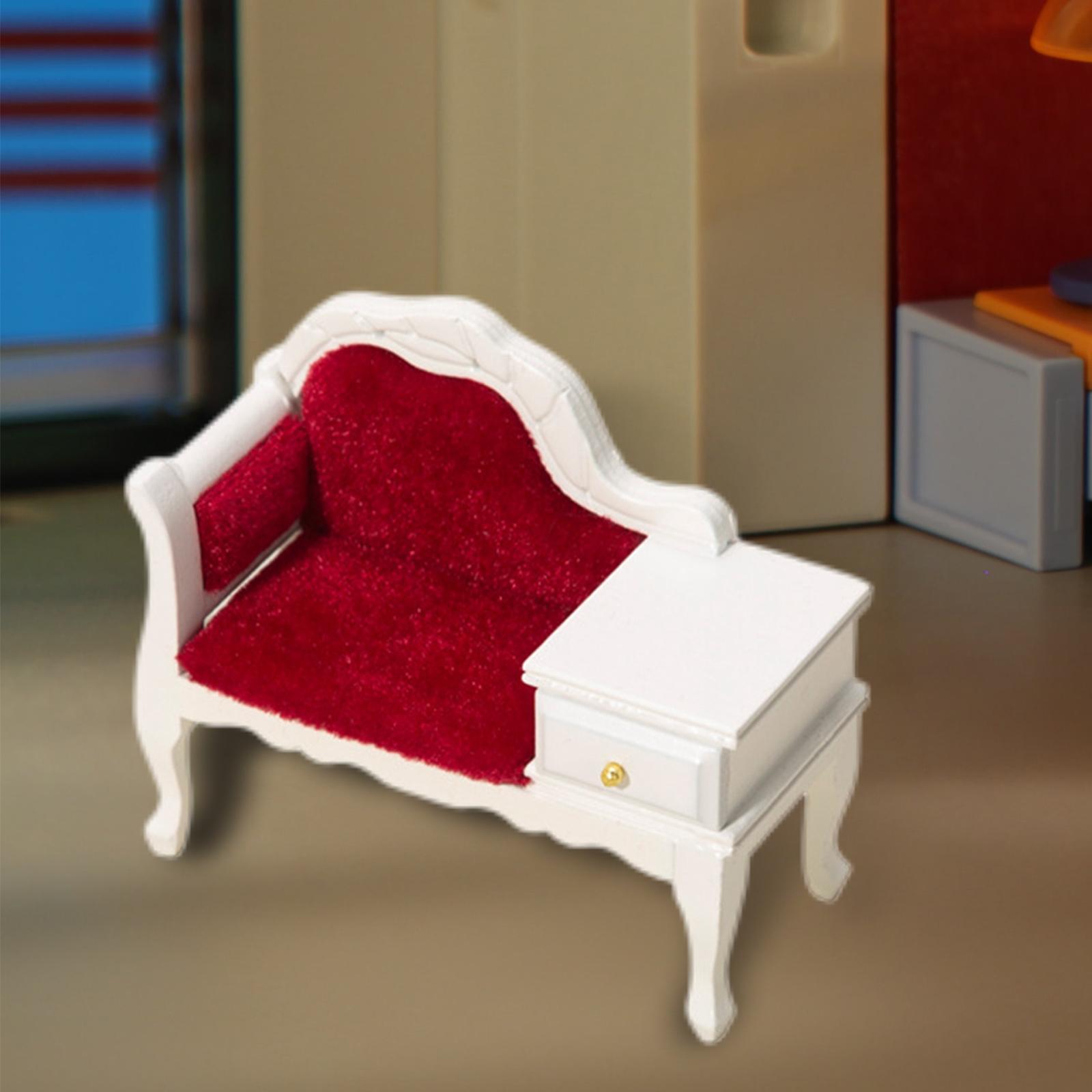 1:12 Doll House Cabinet Baby Doll Living Room Furniture Supplies Decor