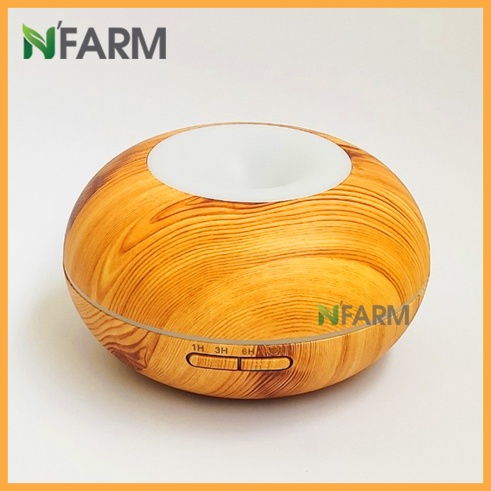 Máy khuếch tán/ máy xông tinh dầu Hình Bánh Donut N'Farm NF2067 + tinh dầu cam hương N'Farm