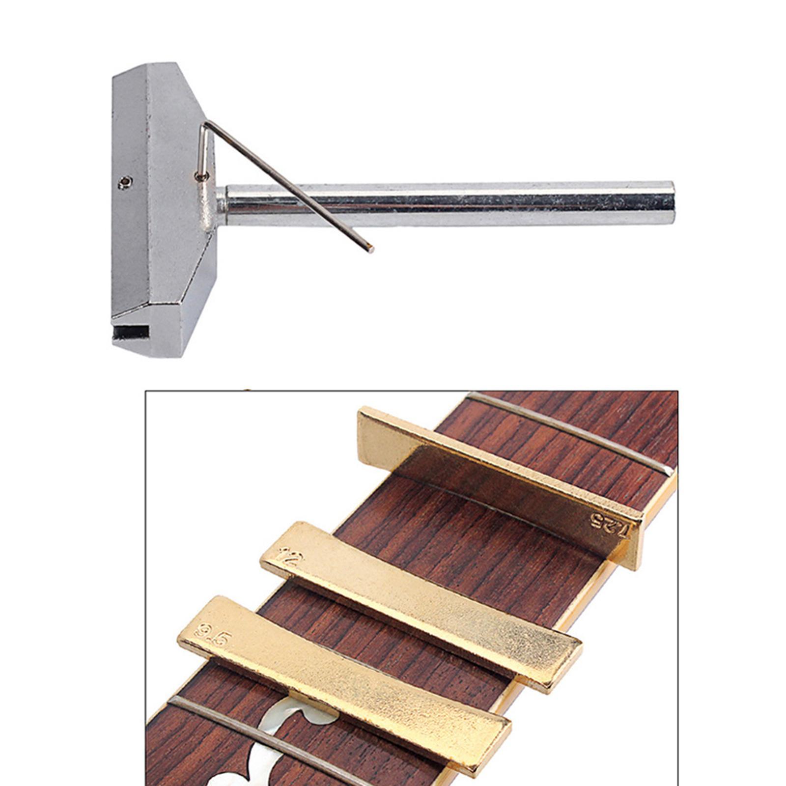Guitar Repair Tool with Wrench Maintenance Tools Fingerboard Pressing Tool for Acoustic Guitar