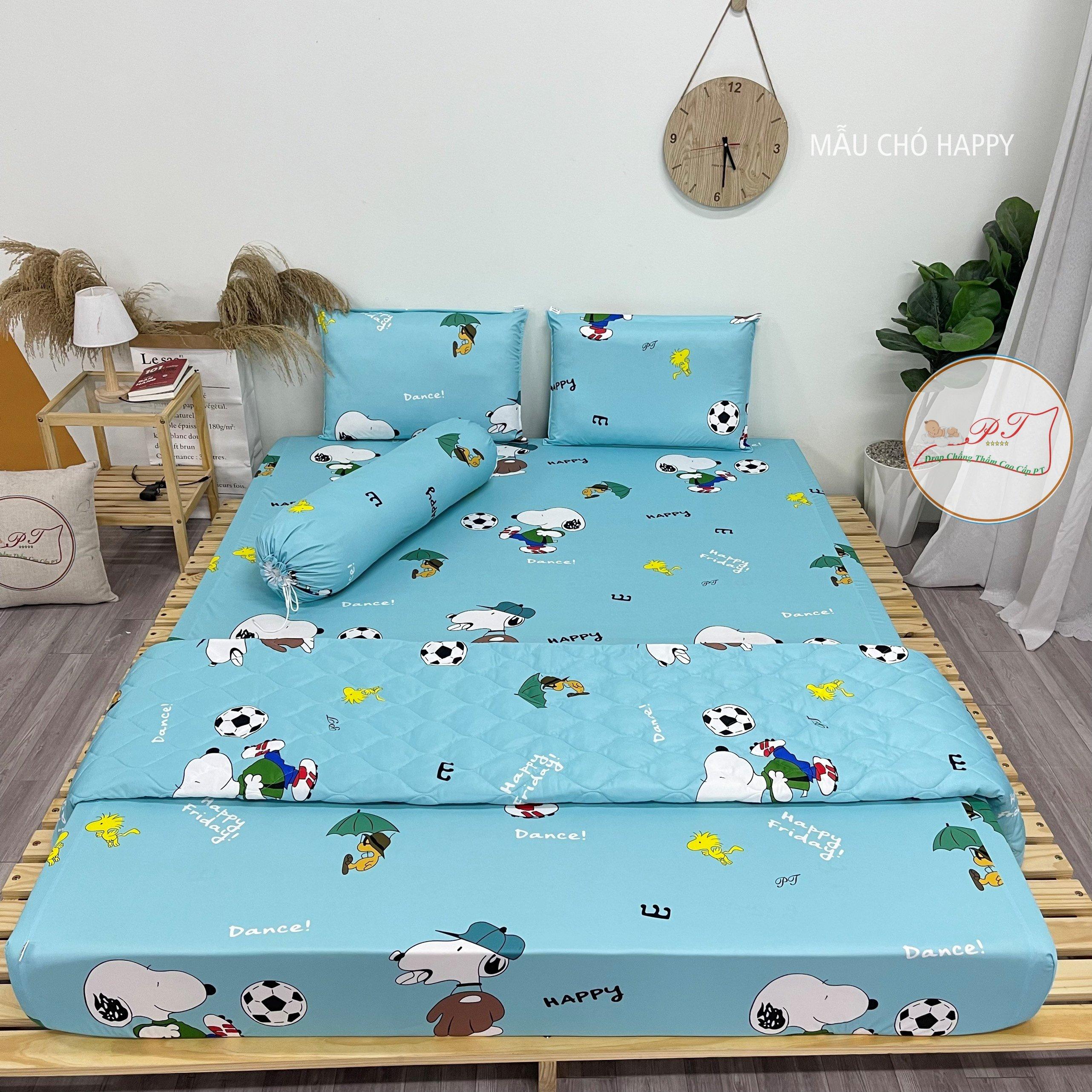 Ga Chống Thấm PT Họa Tiết Chó Happy