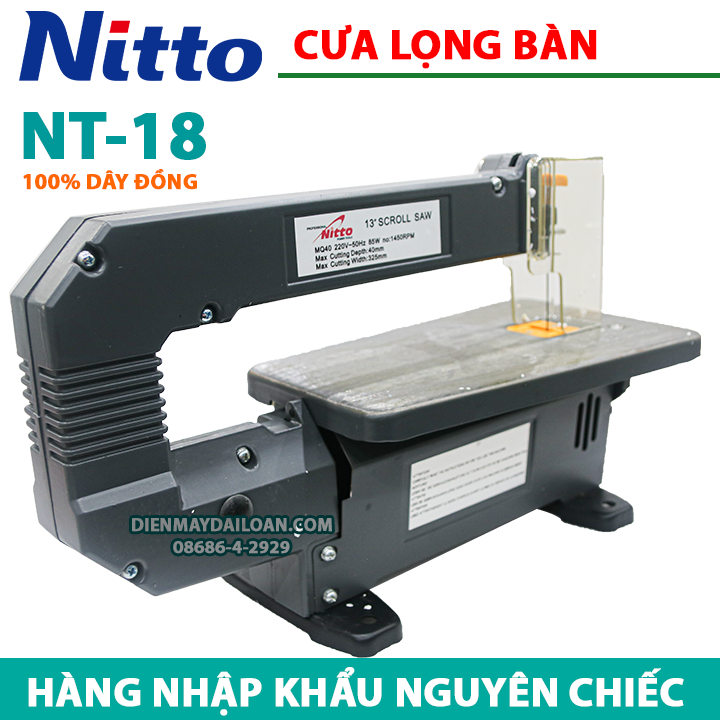 Máy cưa lọng bàn NITTO NT-18