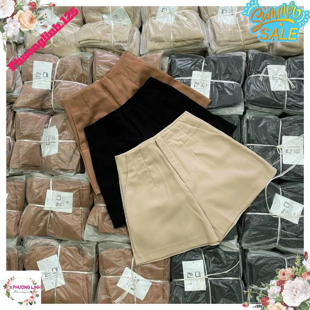 QUẦN SOOC KÉO KHOÁ CẠP CAO HOT HIT