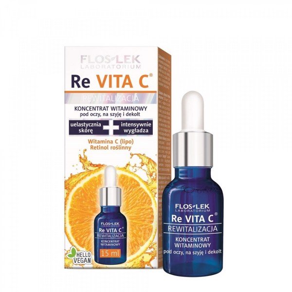 Serum Dưỡng Sáng, Trẻ Hóa Da Floslek Re Vita C Rewitalizacja 30ml