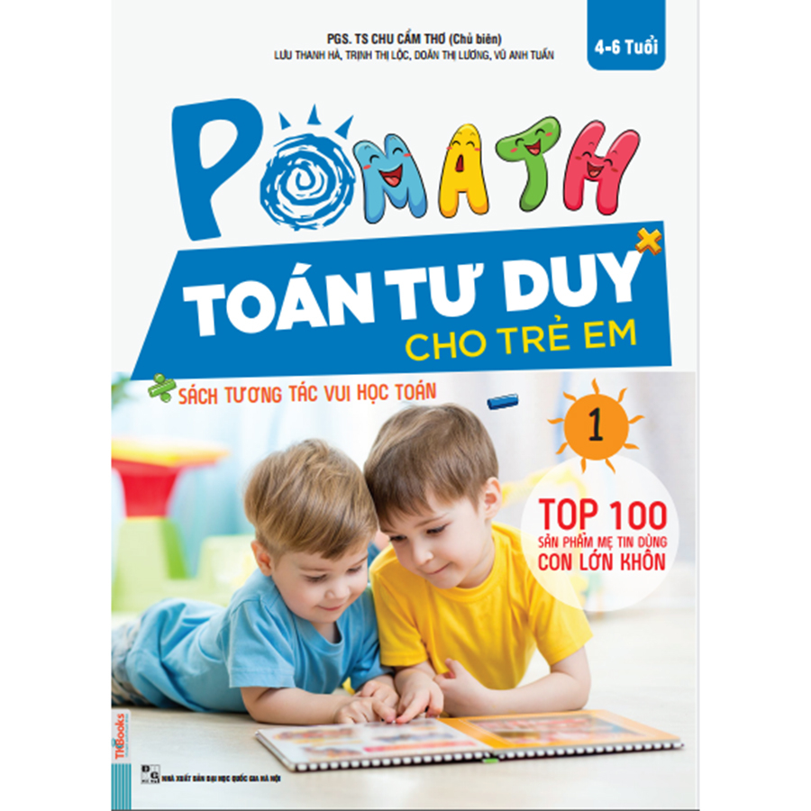 POMath - Toán Tư Duy Cho Trẻ Em 4-6 Tuổi
