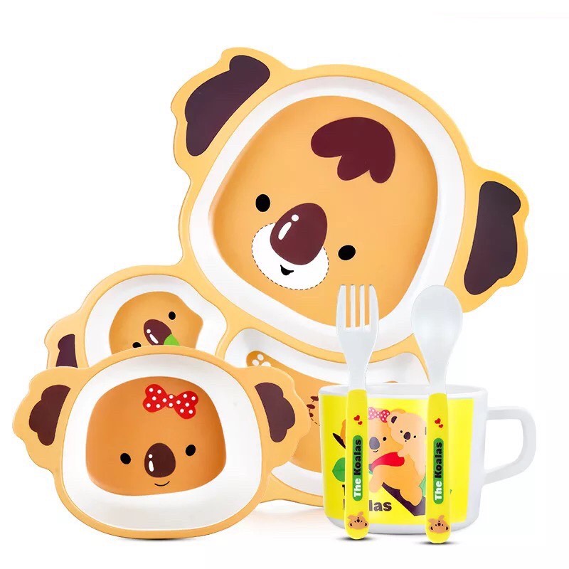Bộ bát ăn kèm cốc đĩa thìa dĩa
