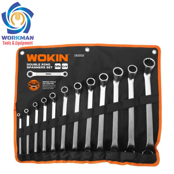 Bộ khóa 2 đầu tròng 12 chi tiết WOKIN 151012