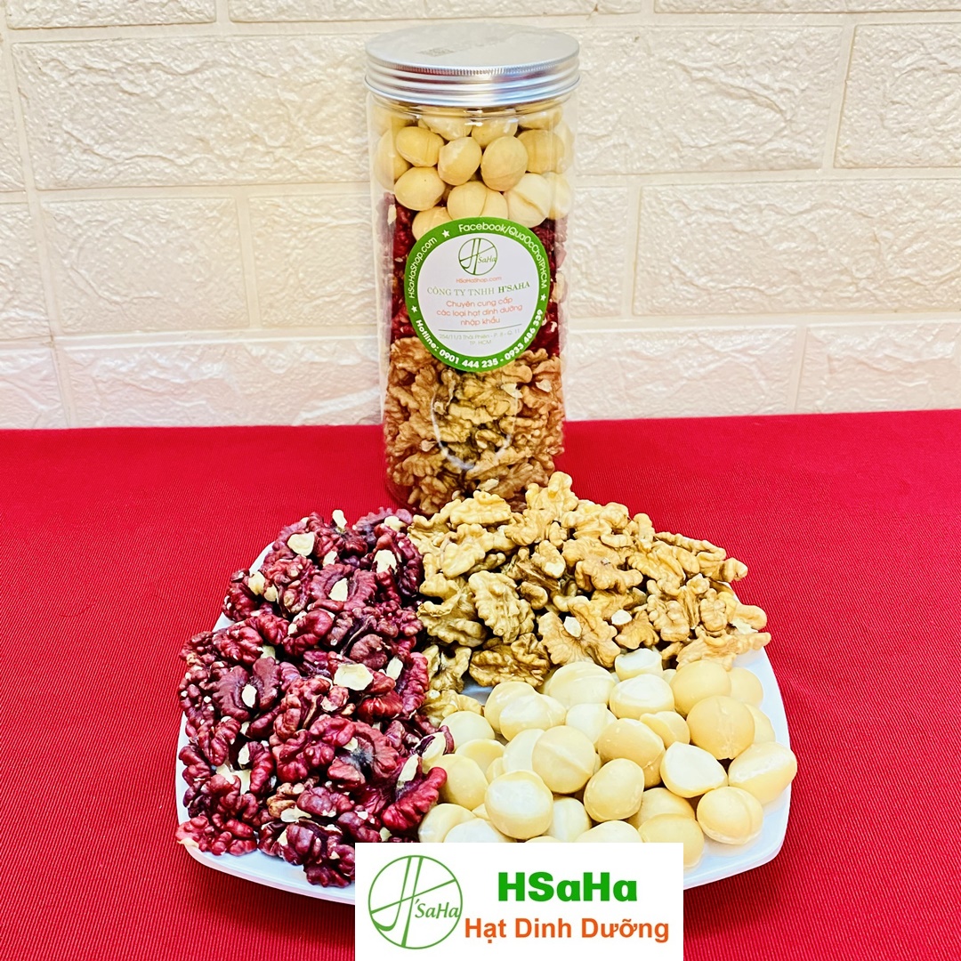 Mix Hạt Dinh Dưỡng 3 loại Tách Vỏ HSaHa