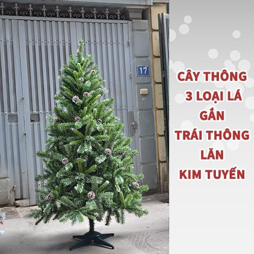 CÂY THÔNG 150CM- 3LOẠI LÁ