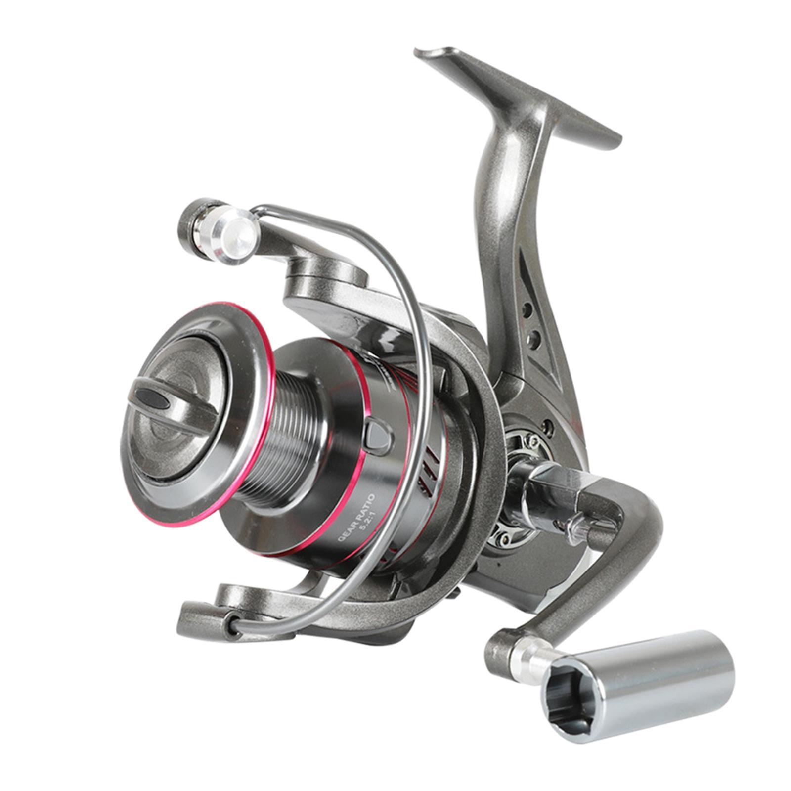 Fishing Reel, High Speed Powerful Sturdy 5.2:1 Gear Ratio Reels for Salmon Sea Saltwater