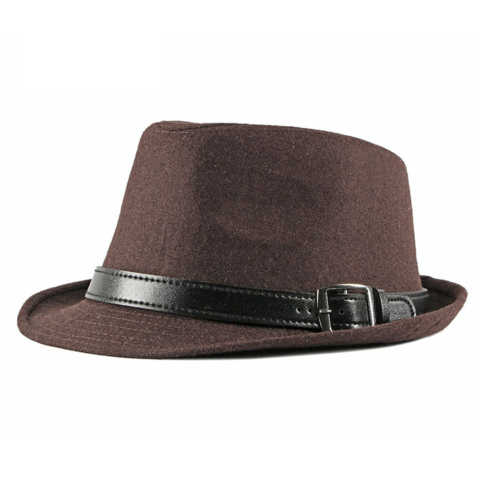 Mũ phớt cao bồi Fedora Classic thắt da cực chất cho nam và nữ