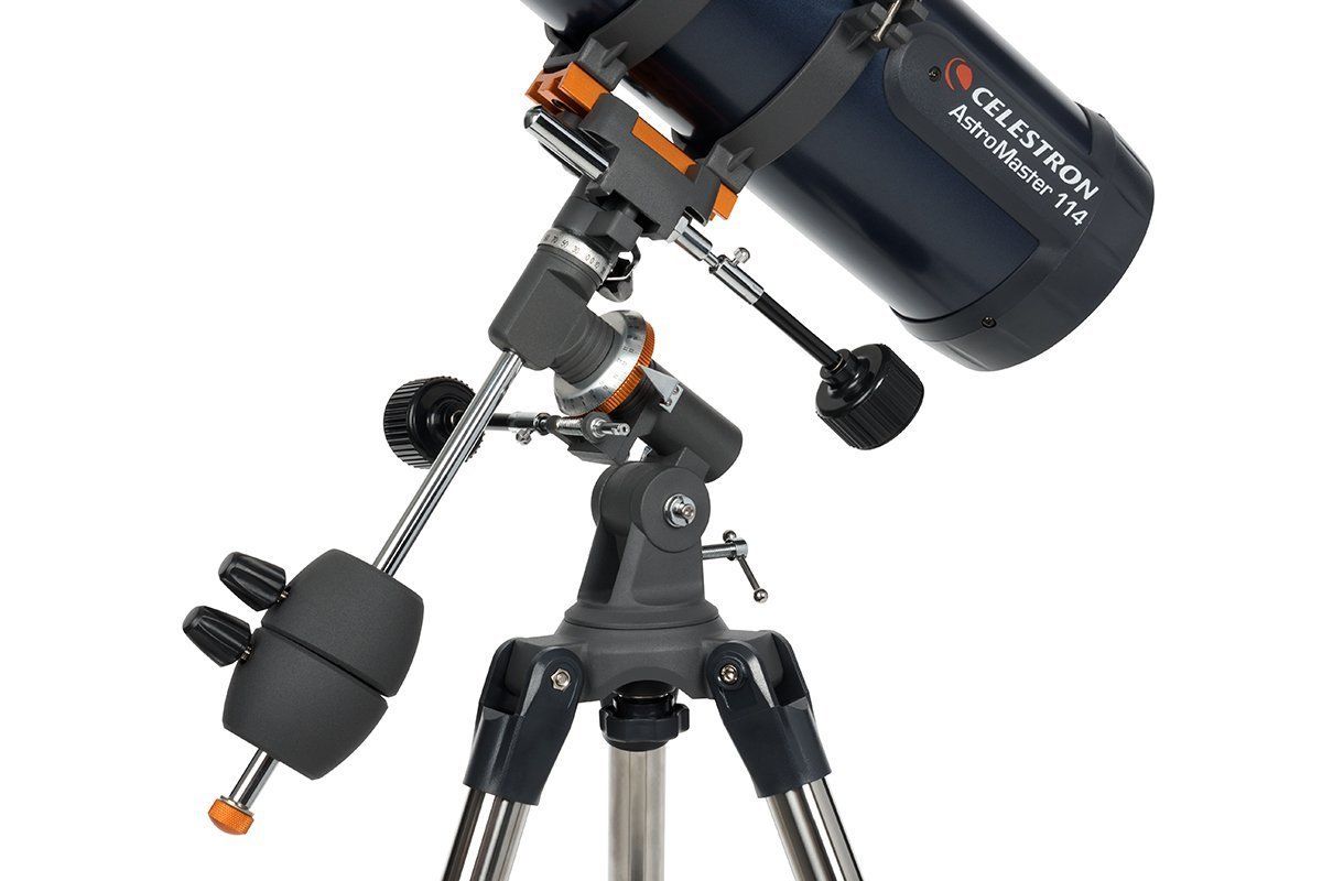 Kính thiên văn Astromaster 114EQ, chính hãng Celestron Mỹ, độ phóng đại lên đến 269x và khẩu độ 114mm