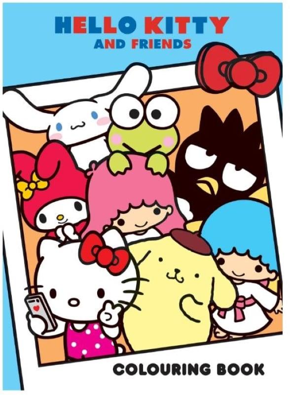 Sách Hello Kitty And Friends - 32Pp Colouring Book