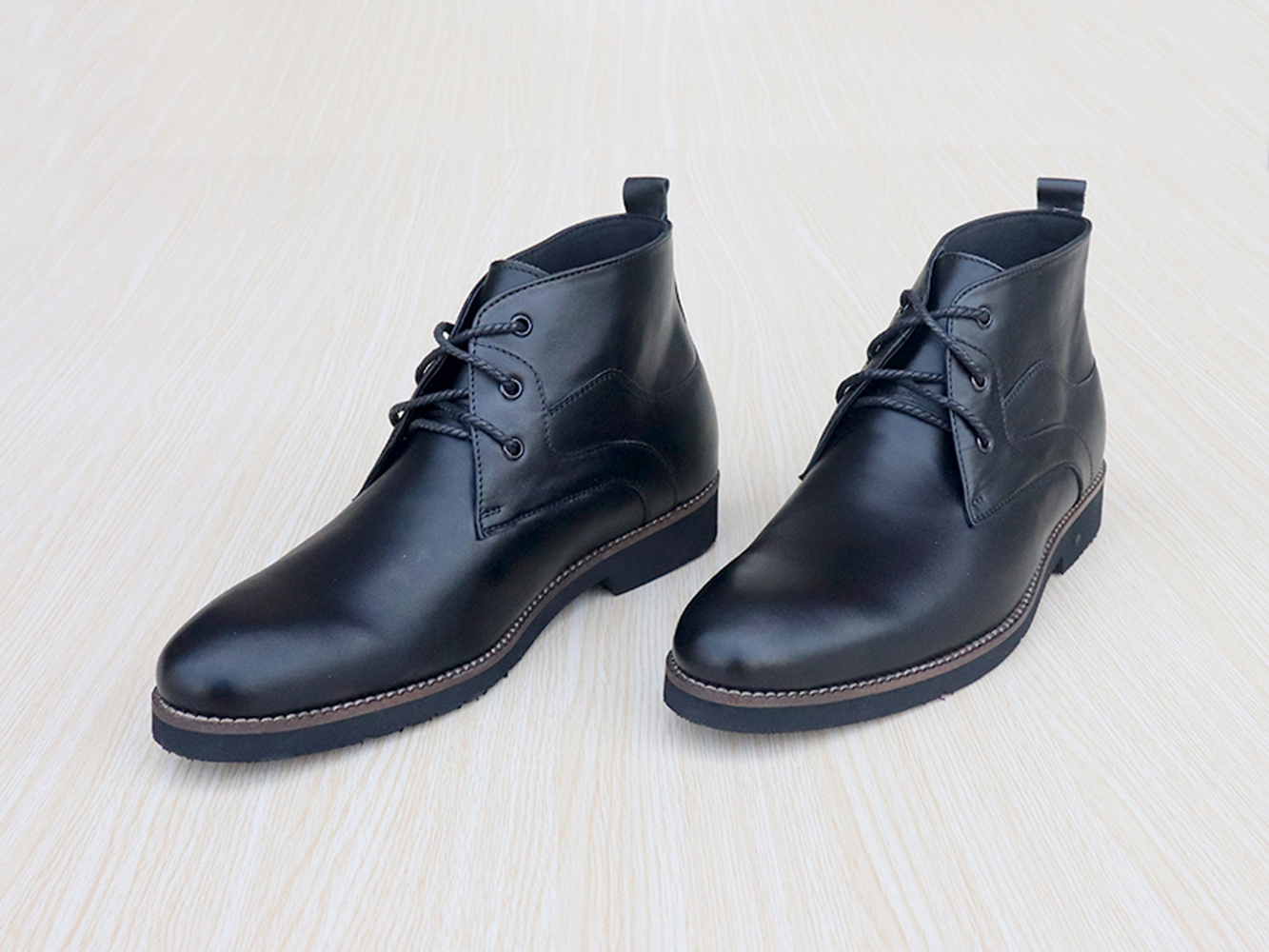 GIÀY TĂNG CHIỀU CAO - GIÀY CAO DÀNH CHO NAM GIỚI T&amp;TRA S1078 BOOTS - CAO 7CM GIÀY ĐỘN NAM CAO VƯỢT TRỘI