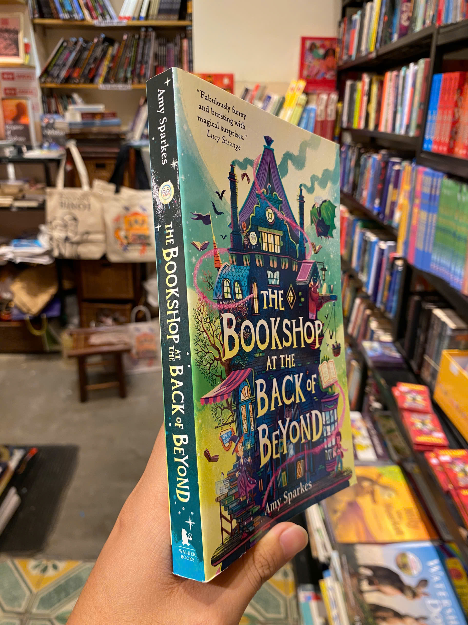 Sách - The Bookshop At The Back of Beyond by Amy Sparkes - English Book - Sách Ngoại văn