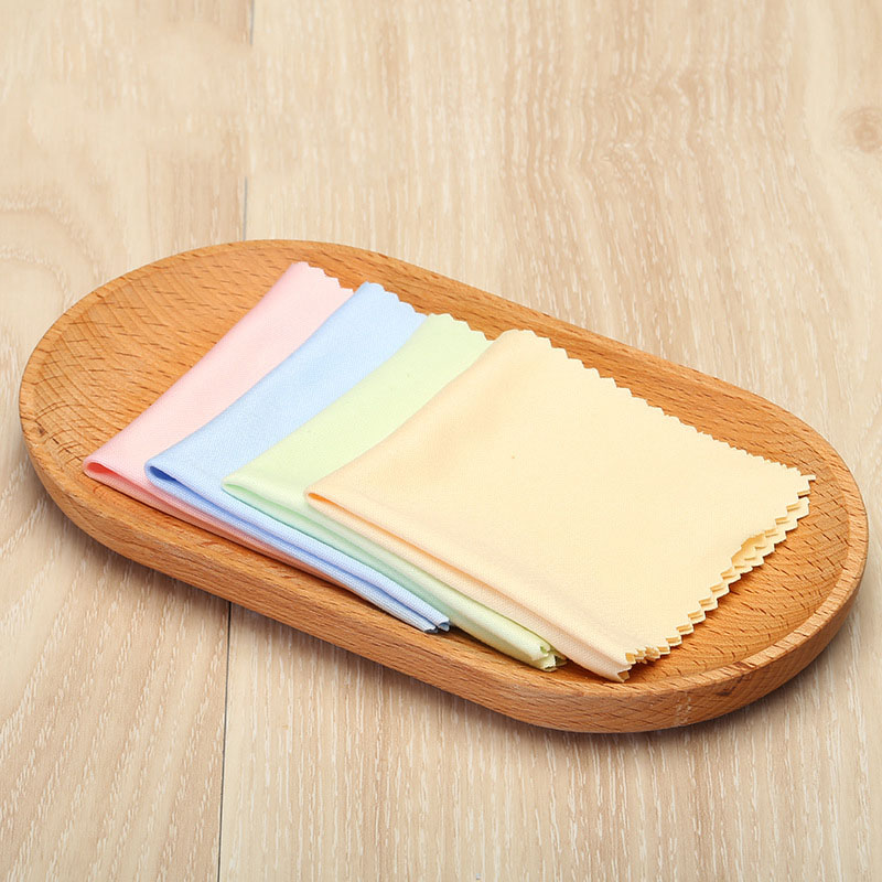 Set 5 khăn lau kính mắt, vải lau kính, đồng hồ điện thoại cotton thoáng khí PK6