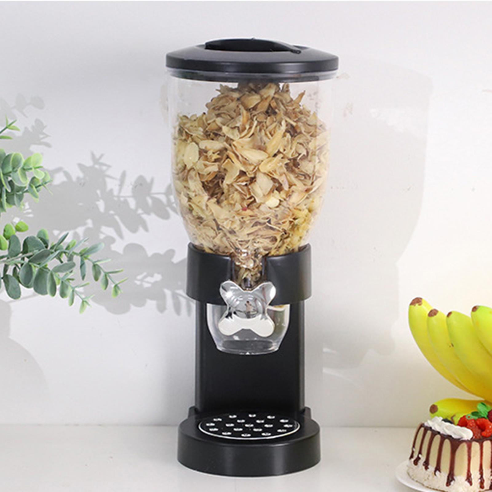 2pcs Cereal Dispenser Dry Food Storage Container for Hotel Lobby Pantry