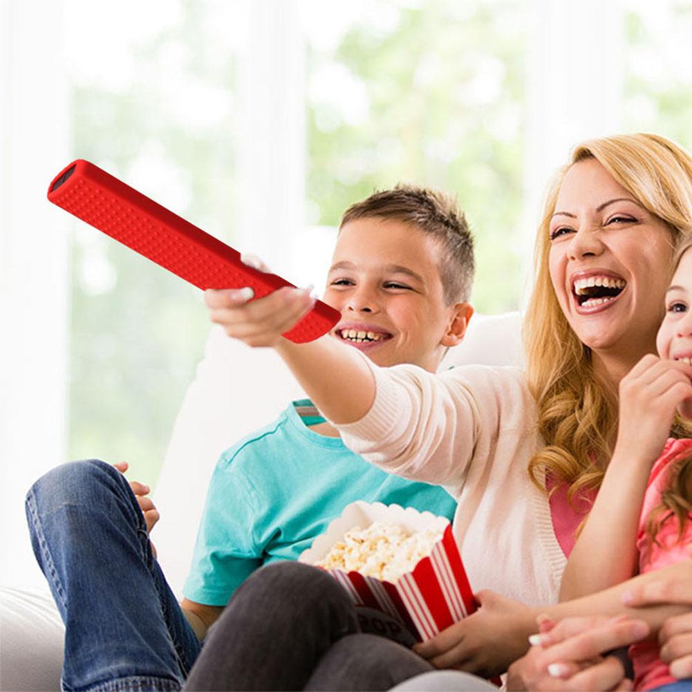 Vỏ điều khiển từ xa cho TV thông minh Xiaomi Mi 4S Vỏ bọc điều khiển từ xa chống nước bằng silicon Bảo vệ chống sốc có dây buộc Màu sắc: Đen