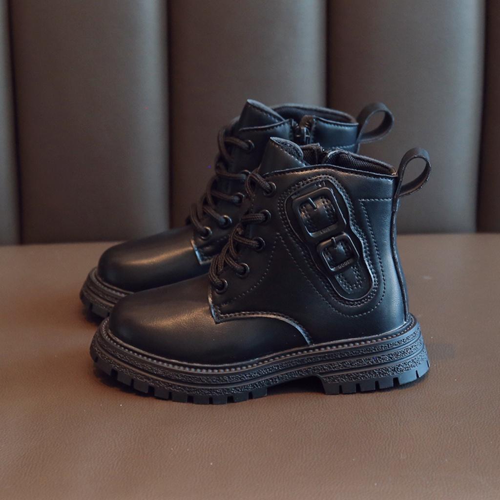 Giày boot bé gái bé trai giày cao cổ trẻ em hàng đẹp siêu chất da mềm đi êm chân hàng xuất khẩu xịn xò