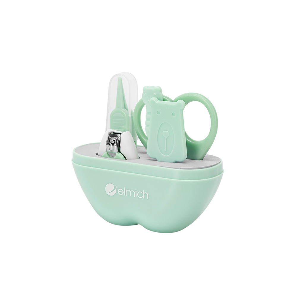 Bộ dụng cụ chăm sóc móng cho bé Elmich BabyCare EL0753, Hàng chính hãng, hộp đựng tiện lợi - JoyMall