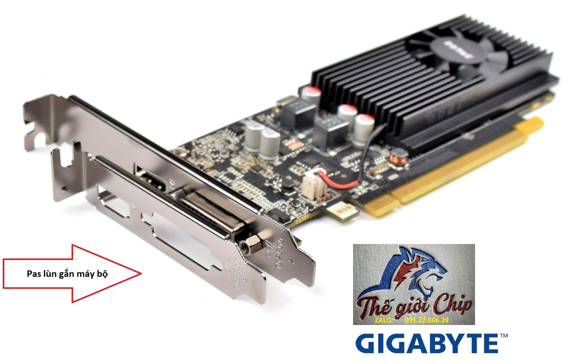 VGA (Cạc màn hình) GIGABYTE GT1030/2Gb BO LÙN - HÀNG CHÍNH HÃNG