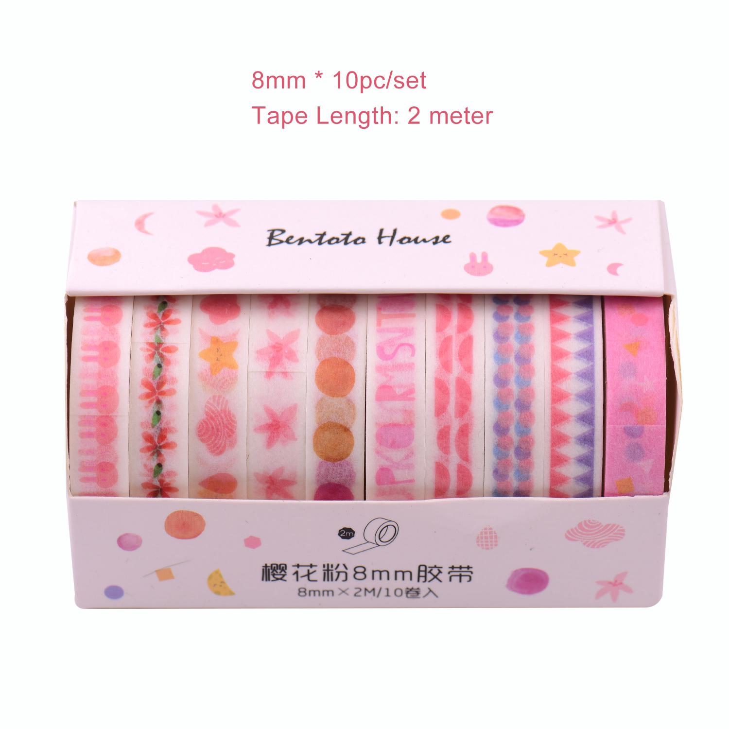 18rolls washi tape set flower washi tape school supplies slim