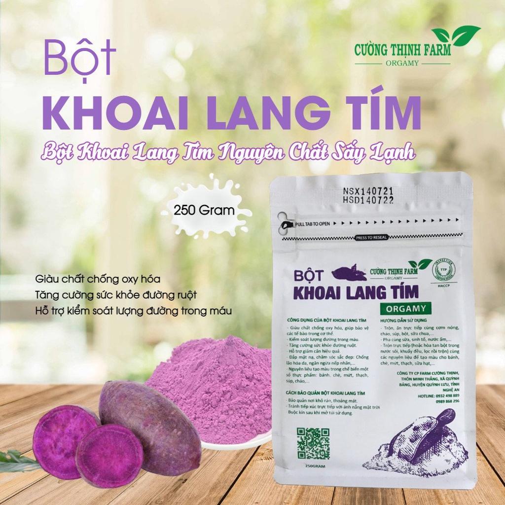 Combo Tiết Kiệm Bột Khoai Lang Tím Và Mì Rau Củ Orgamy