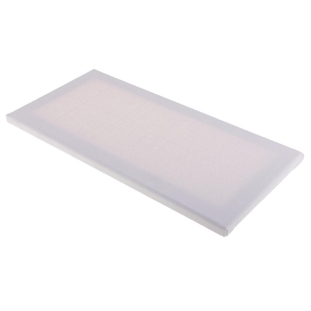 2Pcs Artist Free 8"x 16" Blank White Wooden Frame Canvas Panel Boards