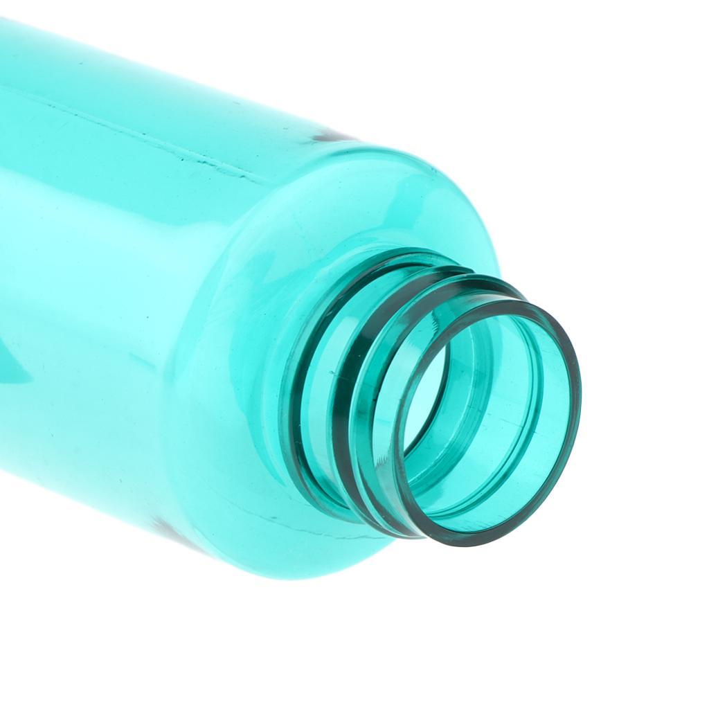 Pack of 5 100ml Empty Essential Oil Bottle Refillable Travel Cream Liquid Aromatherapy Perfume Vials With Black Cap
