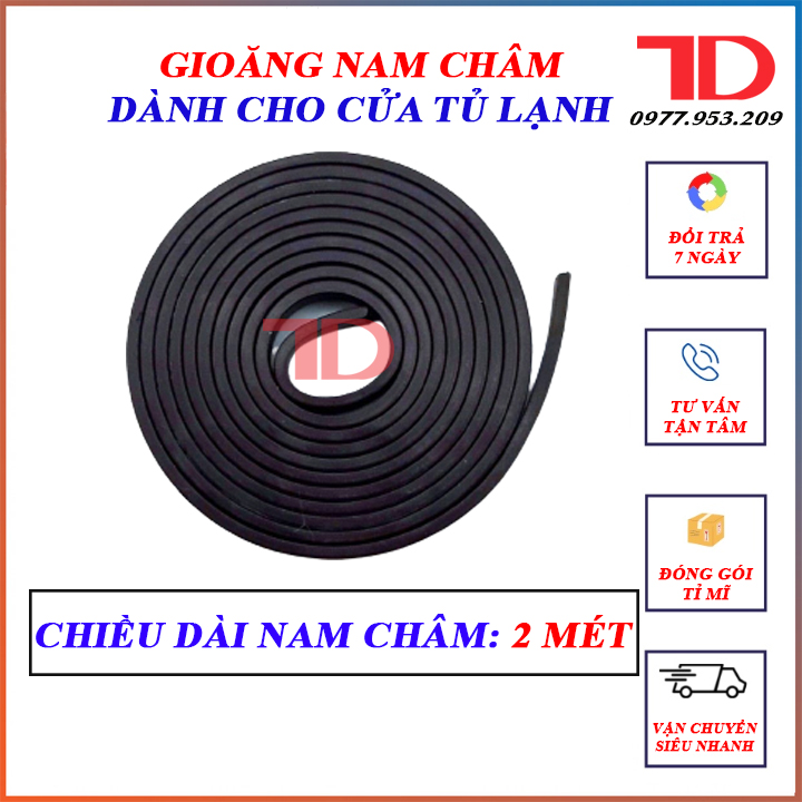 Dây nam châm dành cho cửa tủ lạnh