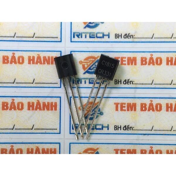 COMBO 100 CON C1815 2SC1815 Transistor NPN 0.15A 50V TO-92- hàng chính hãng