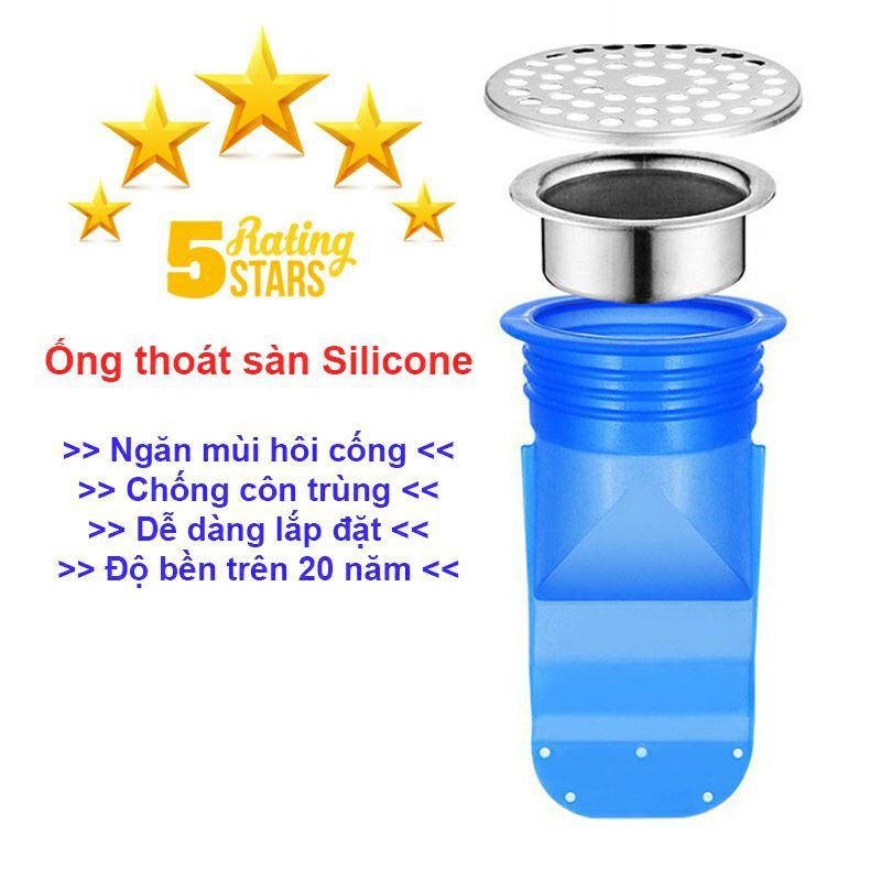 Ống Ngăn Mùi Thoát Sàn Silicone