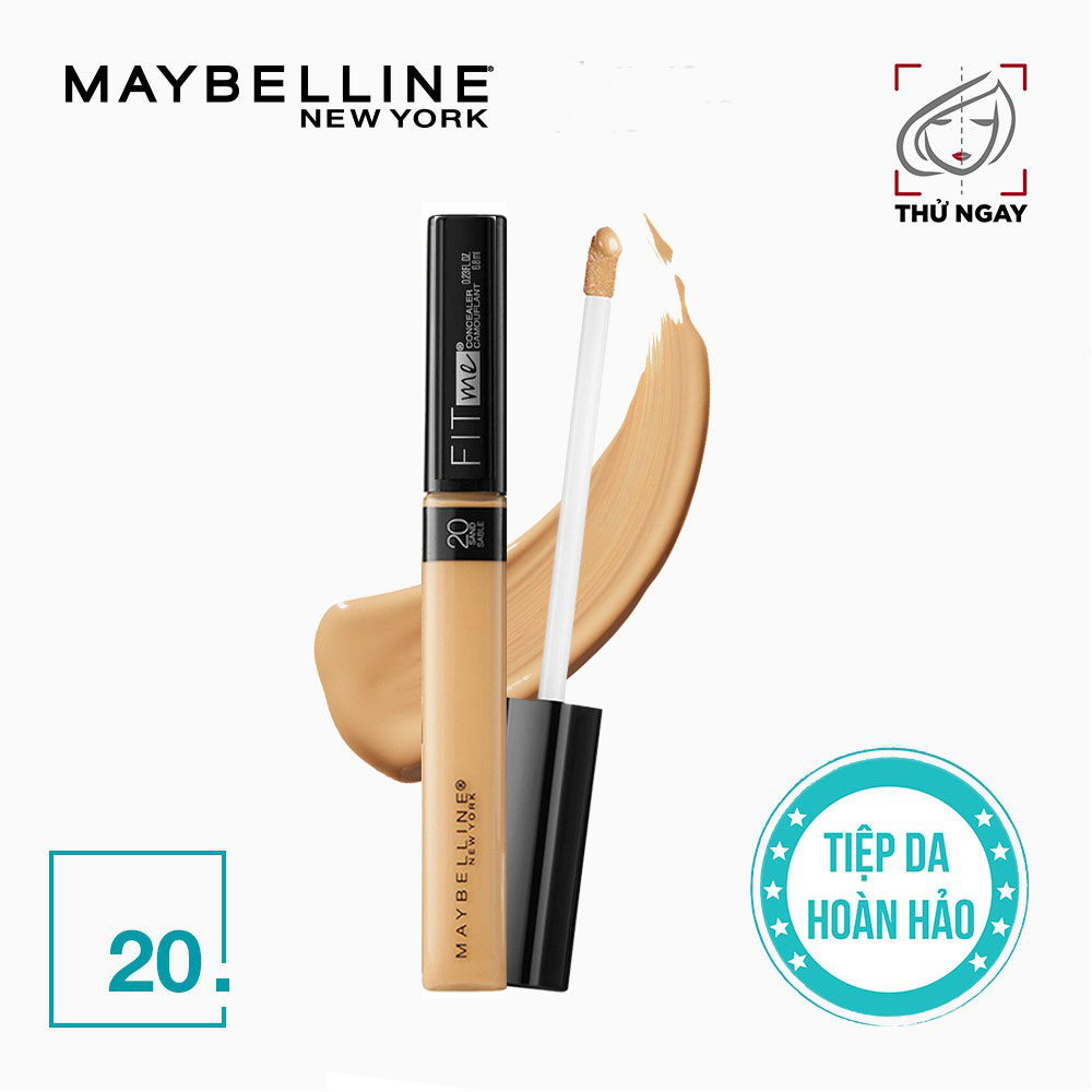 Kem Che Khuyết Điểm Maybelline Mịn Lì Fit Me Concealer 6.8ml