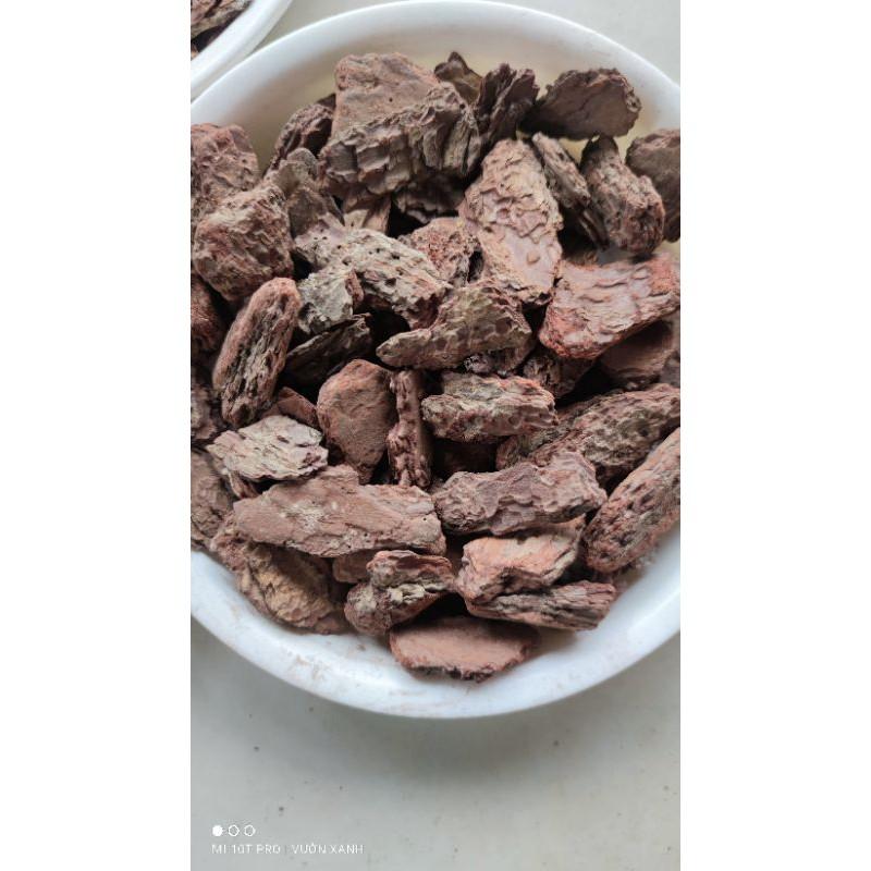 Vỏ thông trồng lan đã xử lý, đánh tròn đầu 1kg