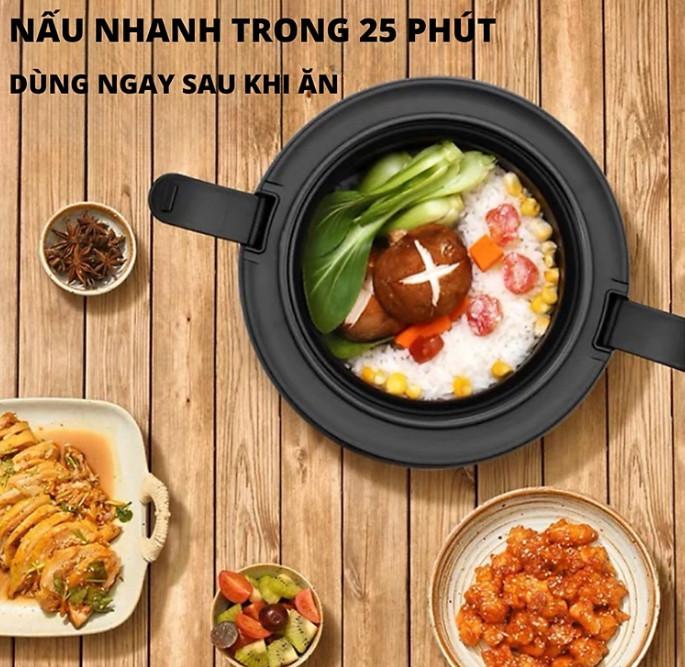[KoSuyTu] Nồi Cơm Điện Mini ChiGo Chống DÍnh - Đa Năng Hầm, Nấu Cháo, Xào, Chiên Nhanh Chóng An Toàn - Dung Tích 1.2 Lít Nấu Cơm Cooker Nấu Ăn