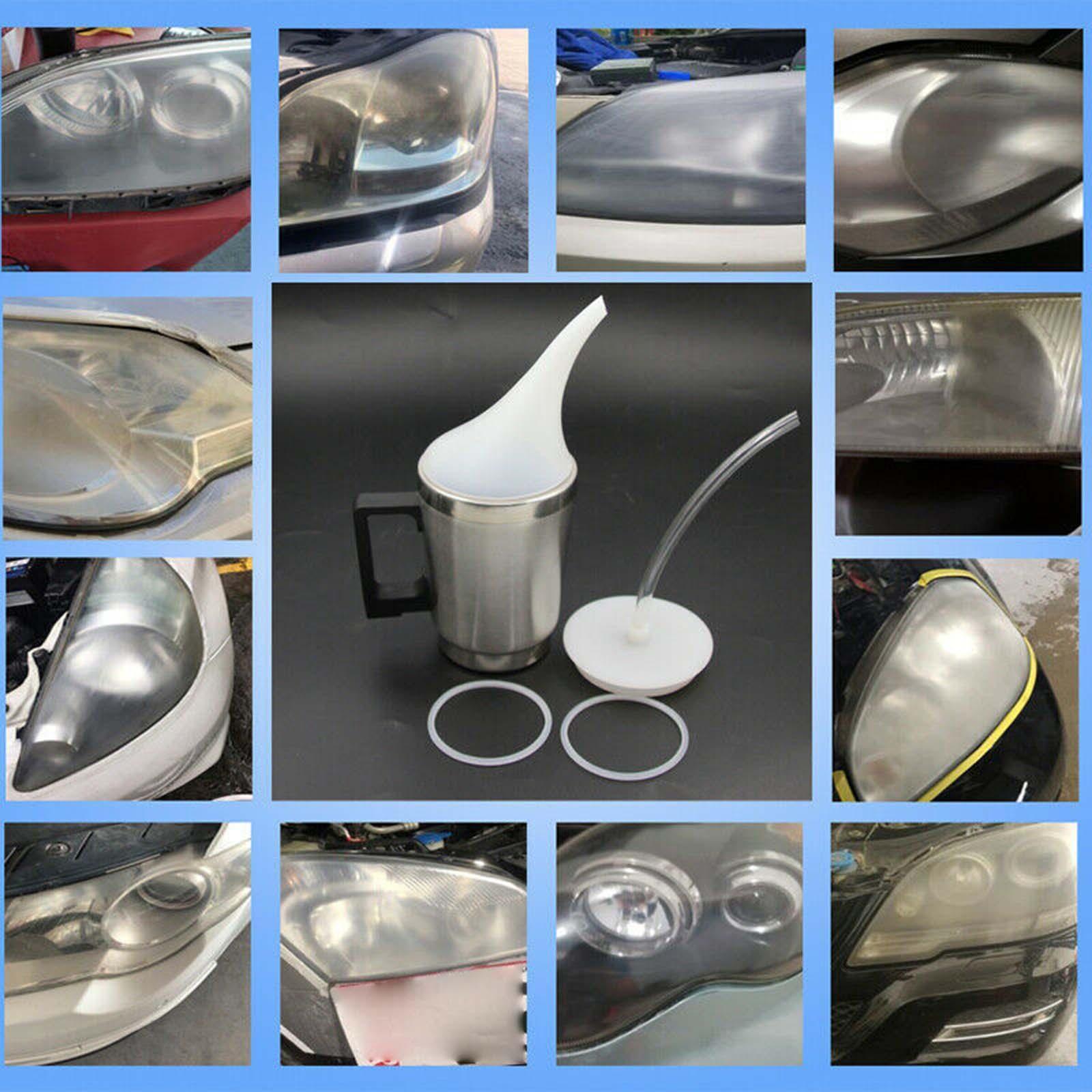Car Headlight Renovation Atomization Cup Headlight Lens Polish Repair Tool