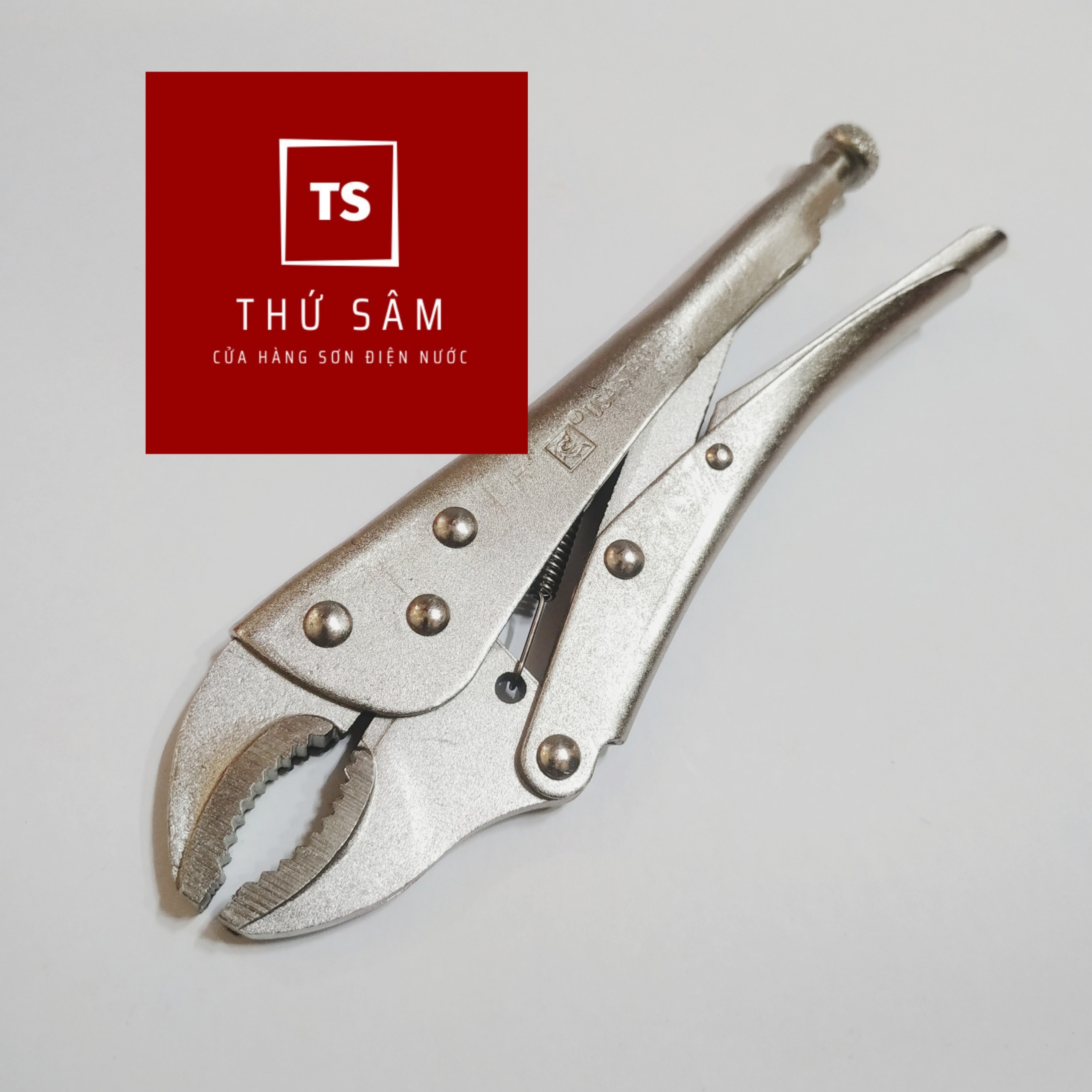 Kềm Bấm Chết 10" kẹp giữ vặn chi tiết