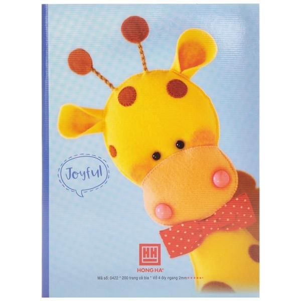 Vở Class Joyful - 4 Ly Ngang 200 Trang ĐL 80g/m2 - Hồng Hà 0422