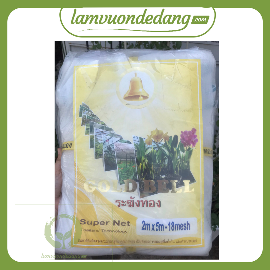 LƯỚI CHẮN CÔN TRÙNG - Dùng che chắn, cản phá các loại côn trùng gây hại cây trồng - Bảo vệ cây - Che chắn bụi bặm