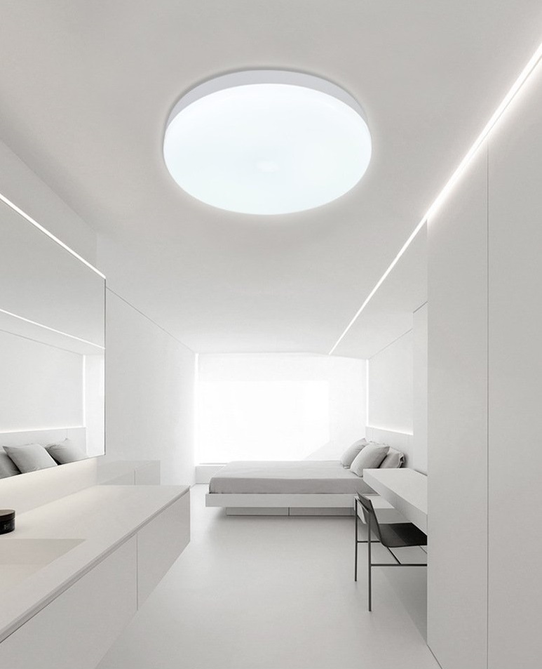 Bộ 2 Đèn LED Ốp Trần Tự Động Cảm Biến Cơ Thể Người Ceiling Tiles LIGHT 24W 6500K