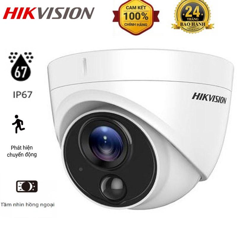 Camera Analog Bán Cầu Hivision DS-2CE71D0T-PIR và DS-2CE71D8T-PIRL,Tích Hợp Cảm Biến PIR, Đèn.full HD - Hàng Chính Hãng