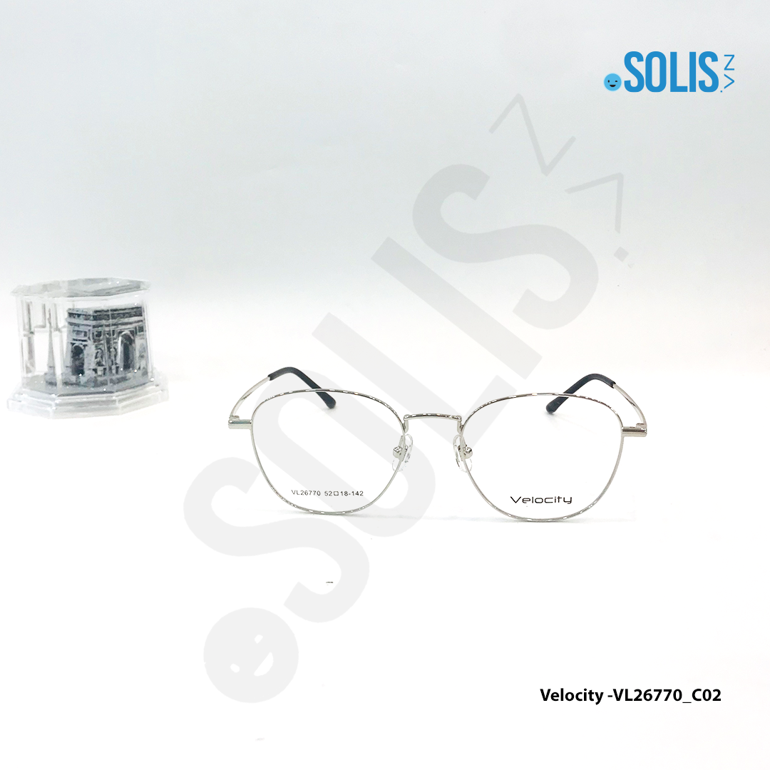 Gọng kính KL Velocity VL26770 - GỌNG KÍNH KIM LOẠI HIỆU VELOCITY VL26770 KÍCH THƯỚC 52-18-142