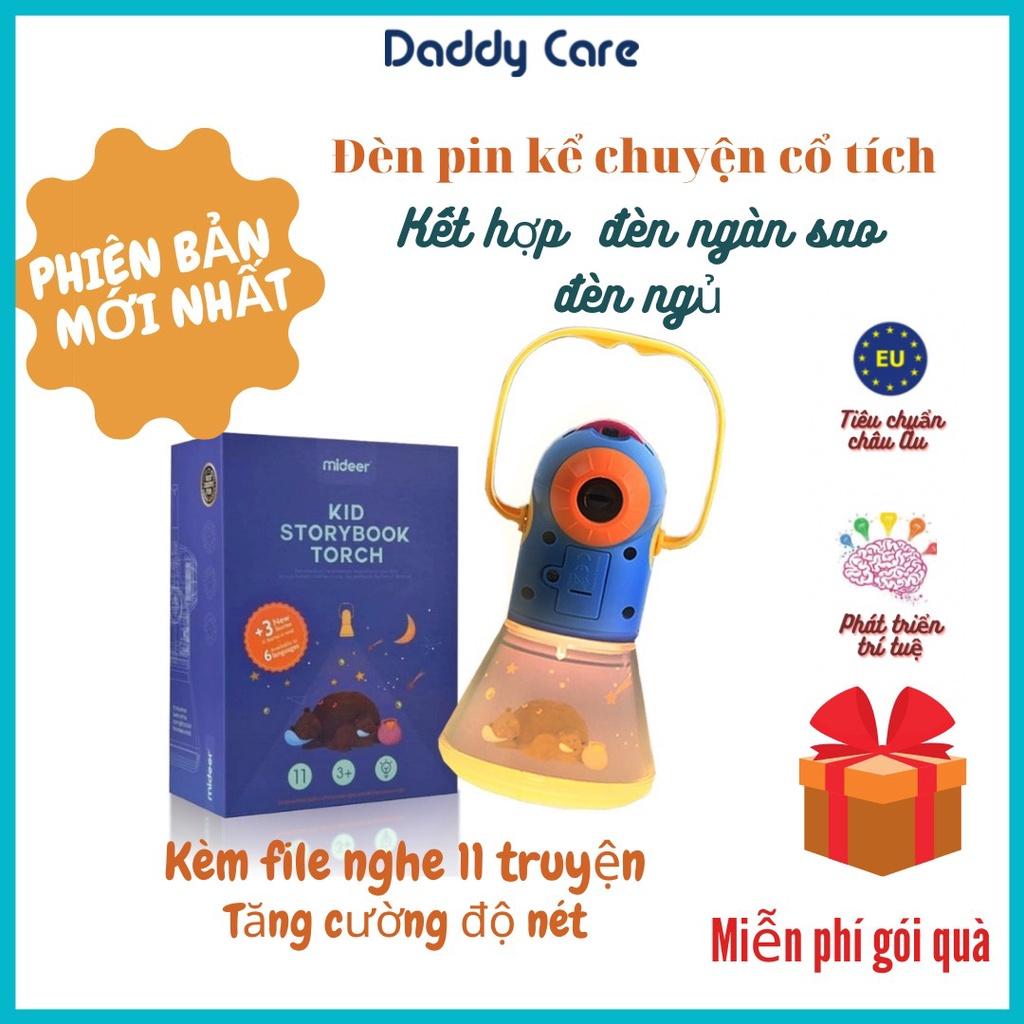 Đồ Chơi Thông Minh Đèn Pin Kể Chuyện Cổ Tích kết hợp đèn ngủ Mideer Kid Storybook Torch , Đồ Chơi Trí Tuệ Cho Bé