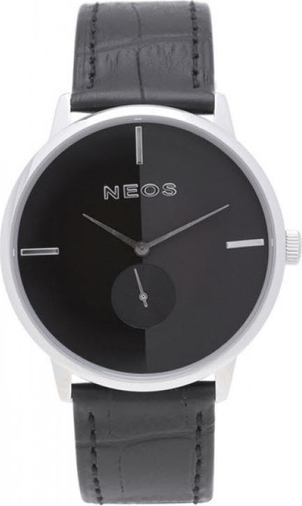 Đồng hồ Neos N-40679M nam dây da đen