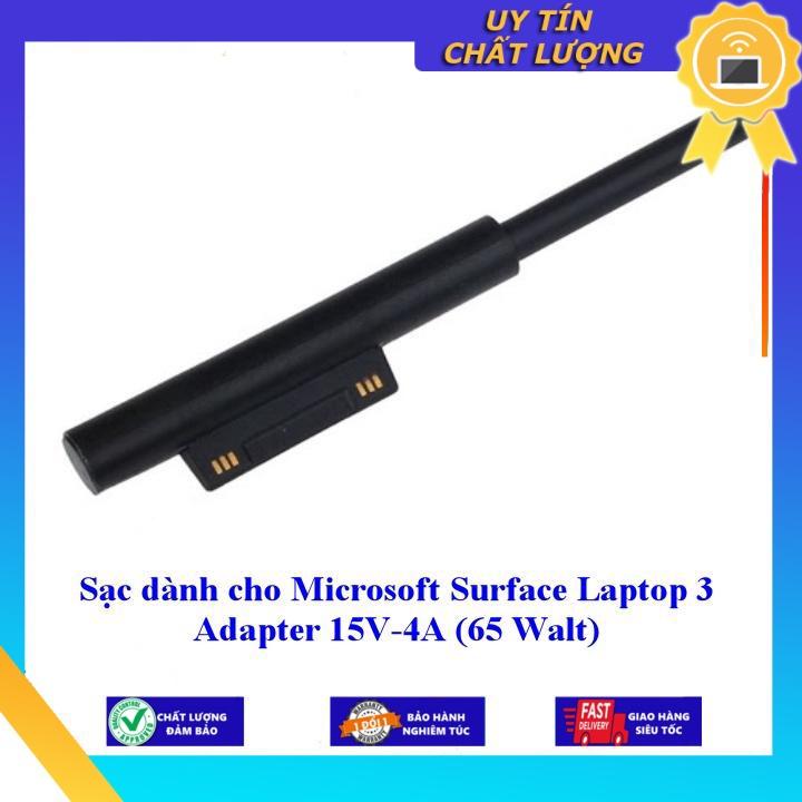 Sạc dùng cho Microsoft Surface Laptop 3 Adapter 15V-4A (65 Walt) - Hàng Nhập Khẩu New Seal