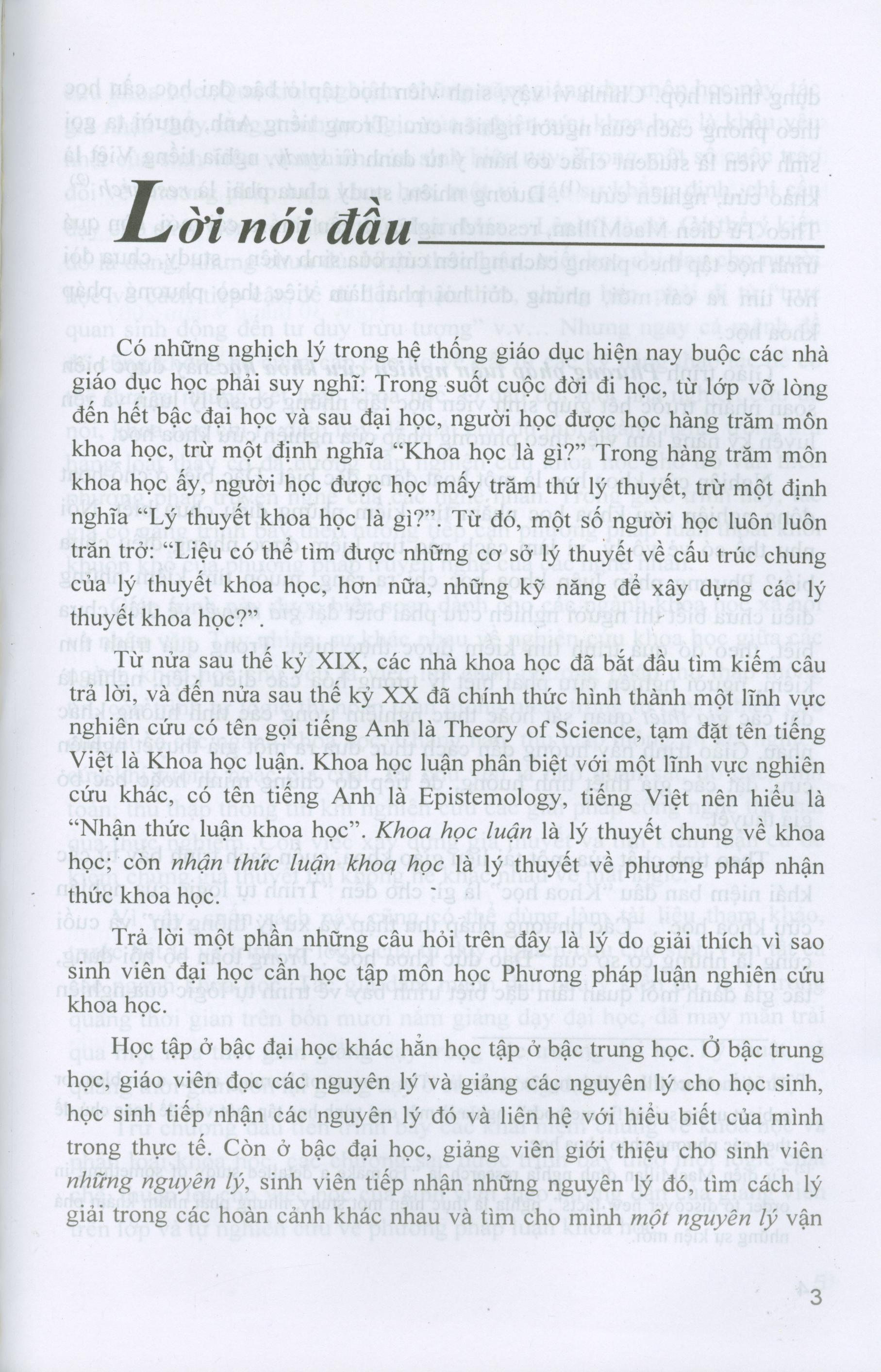 Giáo Trình Phương Pháp Luận Nghiên Cứu Khoa Học