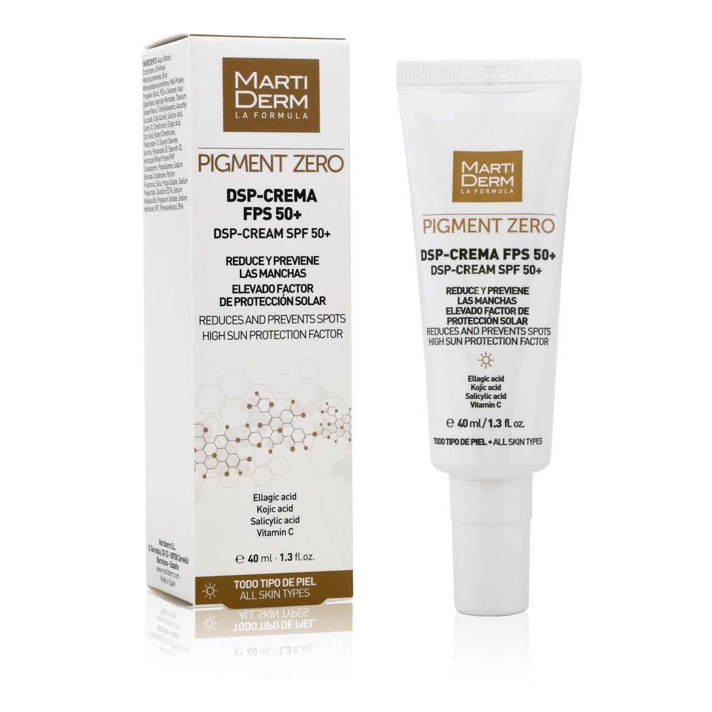Kem Chống Nắng Làm Sáng Da, Mờ Sắc Tố - MartiDerm Pigment Zero DSP FPS50+ Cream