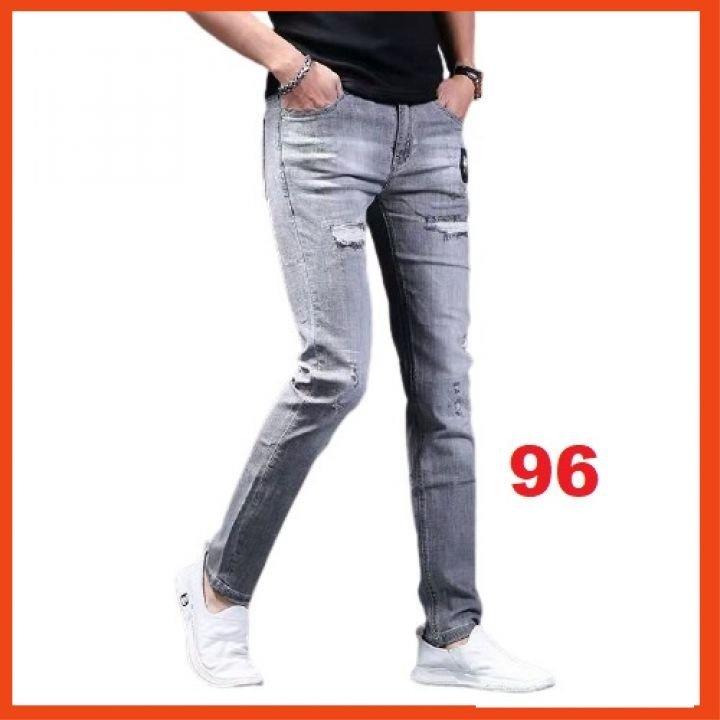 Quần jean nam chất bò co giãn- nhiều mẫu giá rẻ phong cách TINA MS90
