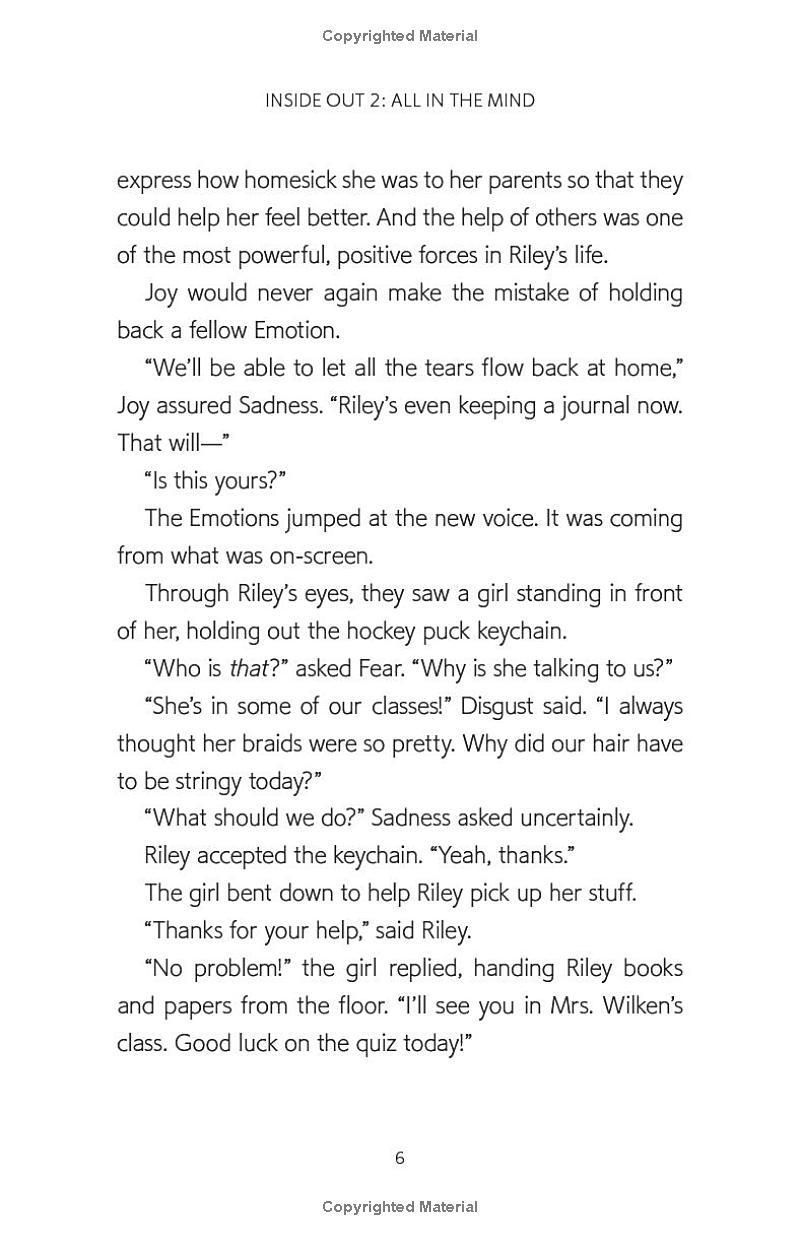 Sách ngoại văn: Disney/Pixar Inside Out 2 - All In The Mind